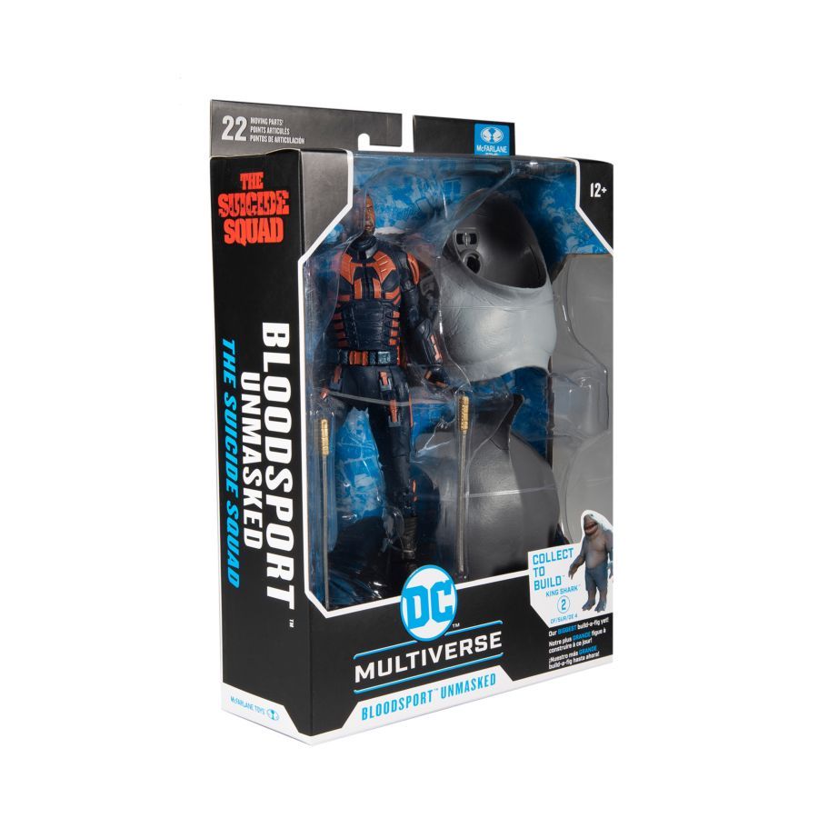 The Suicide Squad - Bloodsport Unmasked 7″ Action Figure
