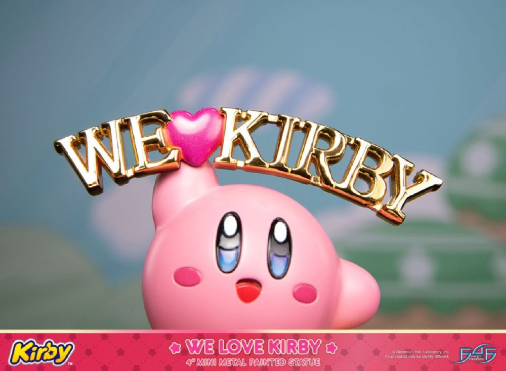 Kirby - We Love Kirby Diecast Statue