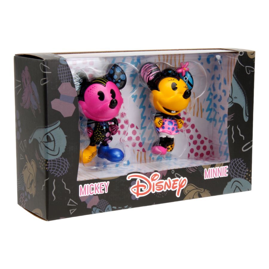 Disney - Mickey & Minnie Next Level Collector 4″ MetalFig 2-Pack Set