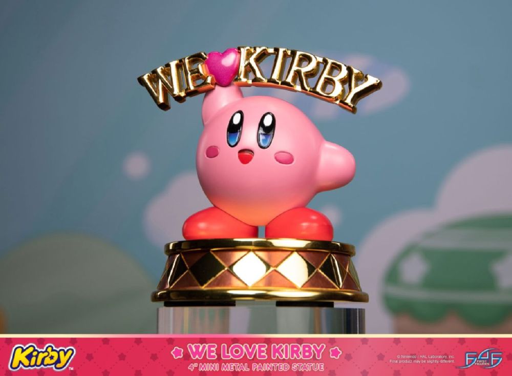 Kirby - We Love Kirby Diecast Statue