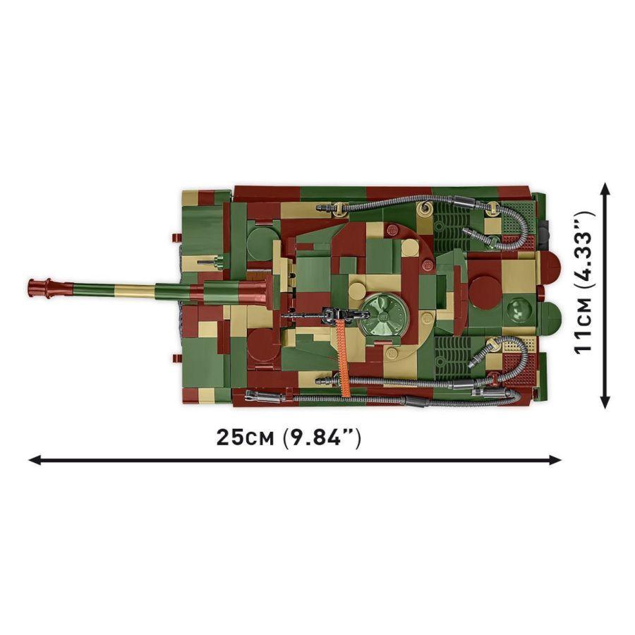 World War 2 - Pz.Kpfw. VI Tiger Ausf.E Construction Brick Set (870 Pieces)