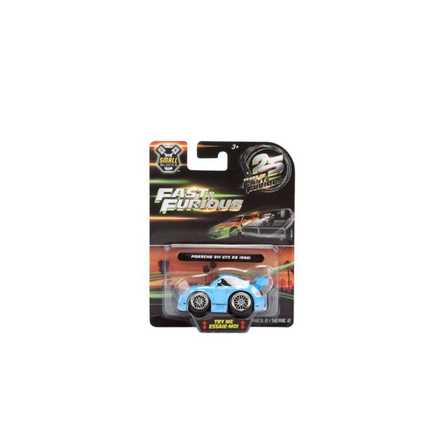 Fast & Furious - 1:43 Small Blocks Diecast Vehicle Wave 2 Assortment (Display of 6)