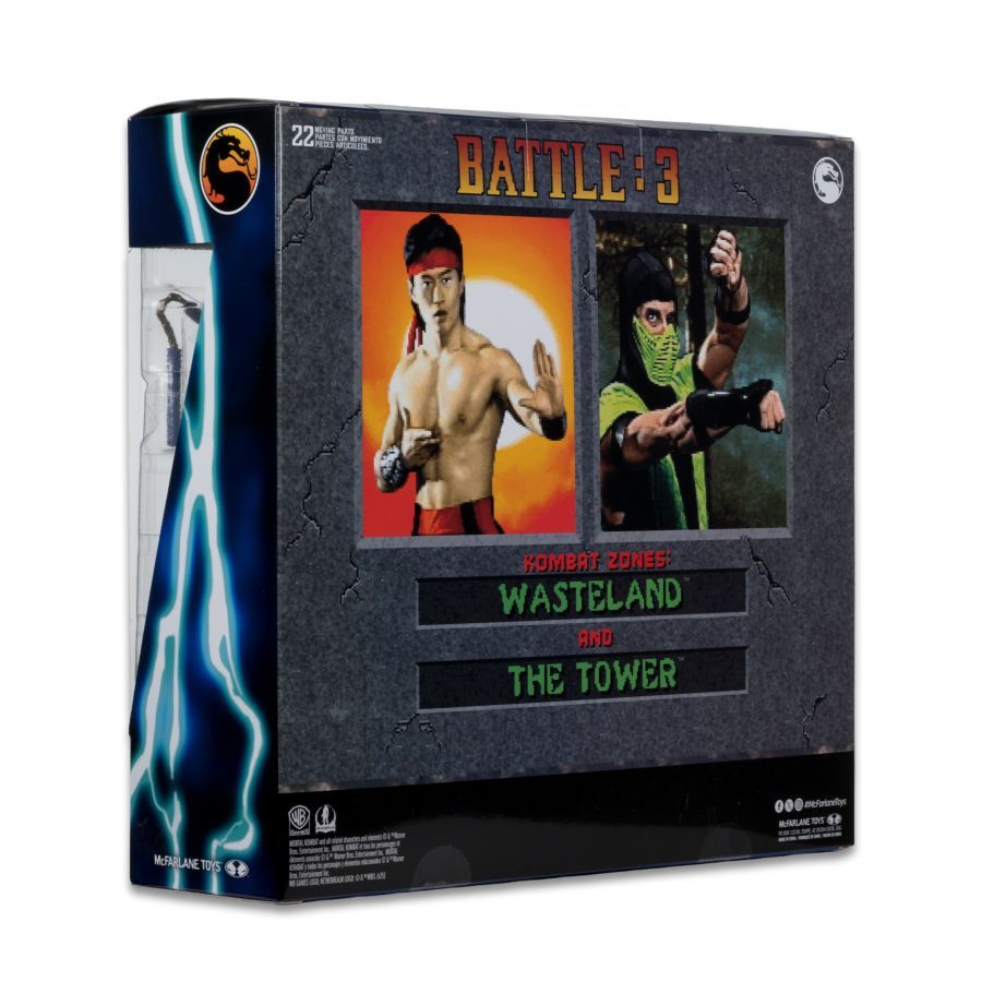 Mortal Kombat: Klassic - Liu Kang Vs Reptile Figures
