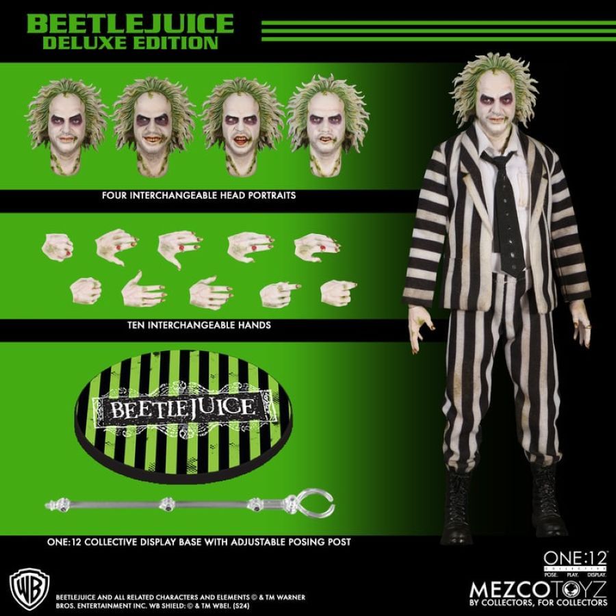 Beetlejuice - Beetlejuice Deluxe One:12 Collective Action Figure