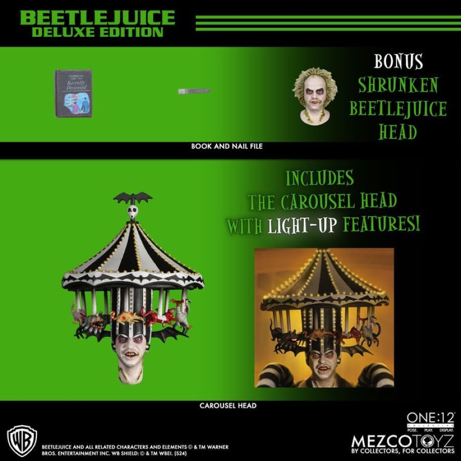 Beetlejuice - Beetlejuice Deluxe One:12 Collective Action Figure
