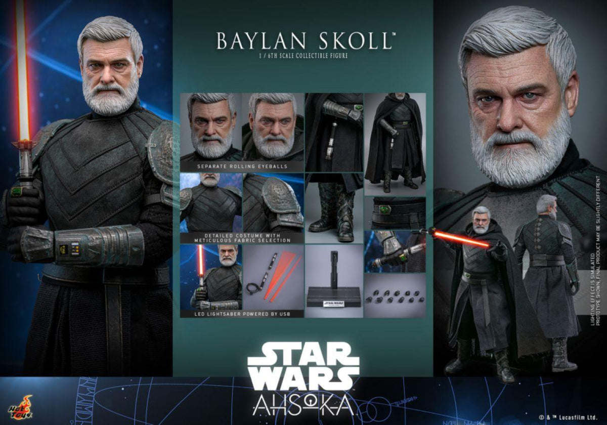 Star Wars: Ahsoka (TV) - Baylan Skoll 1:6 Scale Collectable Action Figure