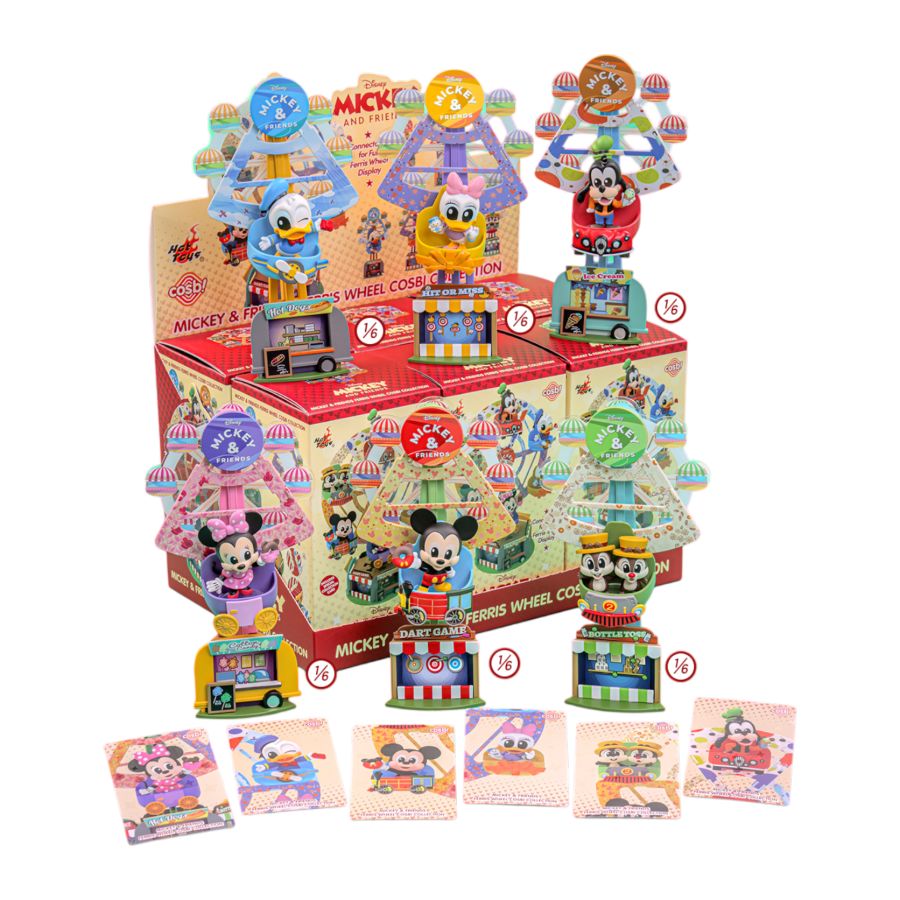 Disney - Ferris Wheel Cosbi Bobble-Head (Display of 6)