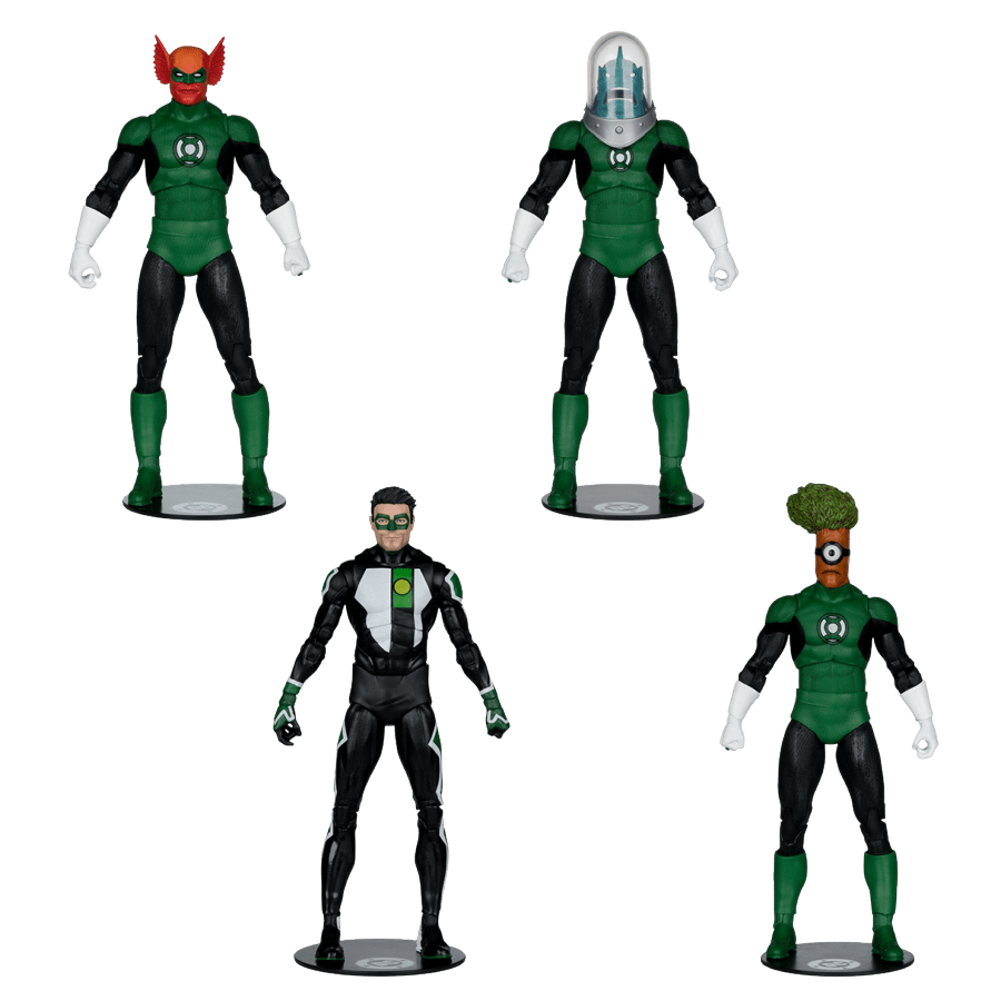 DC Multiverse - Green Lanterns 7″ Action Figure Assortment (6 Pieces)