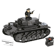World War 2 - Panzerkampfwagen II Ausff Construction Brick Set (813 Pieces)