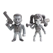 Suicide Squad (2016) - Harley Quinn & Joker US Exclusive 4″ Bare Metal 2 Pack