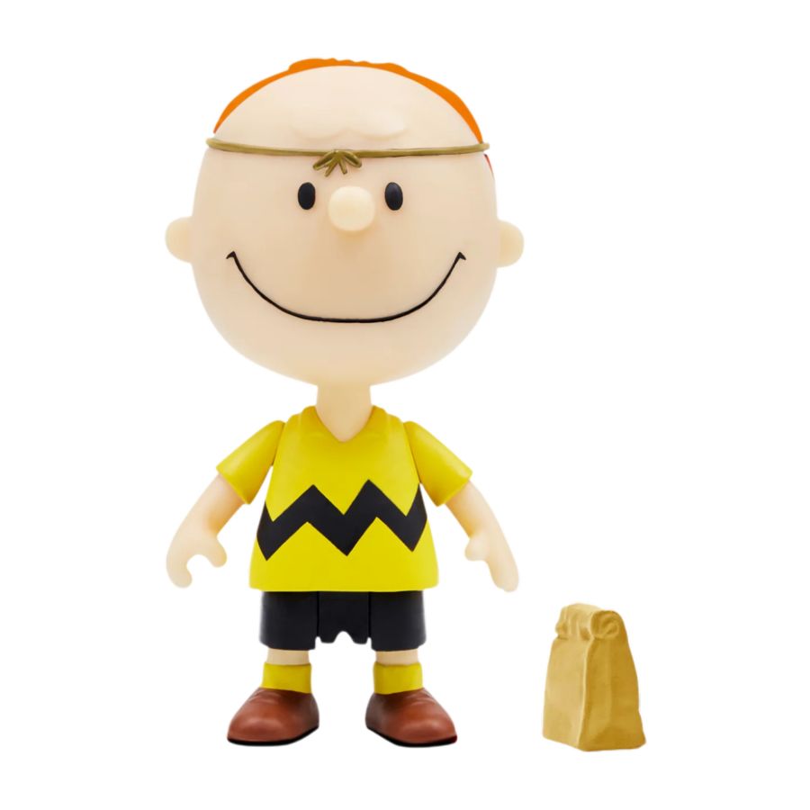Peanuts - Charlie Brown with Halloween Mask ReAction 3.75″ Action Figure