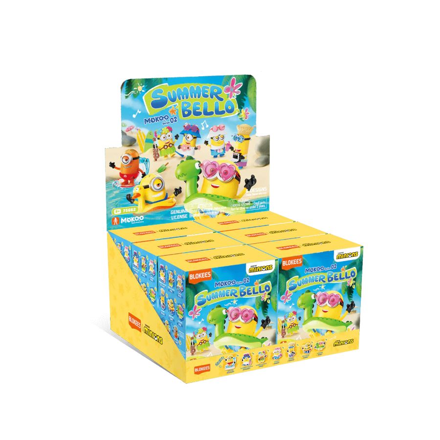 Minions - Mokoo 02 Mokoo Summer Bello Blind Box Assortment (Display of 6)