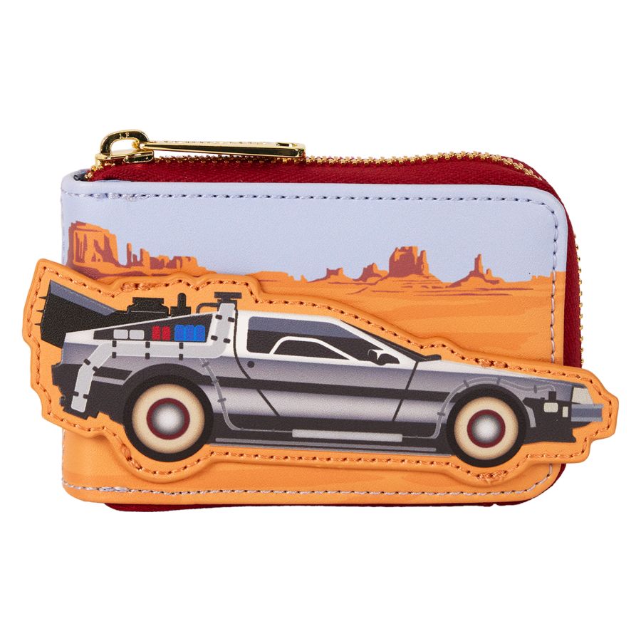Back to the Future - 40th Anniversary Delorean Accordion Wallet