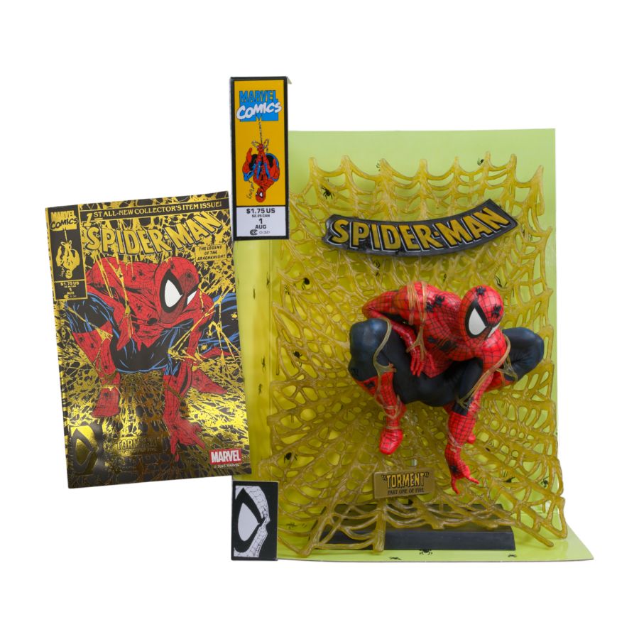 Marvel Comics - Spider-Man by Todd Mcfarlane (Spider-Man #1) Gold Label 1:6 Scale Figure