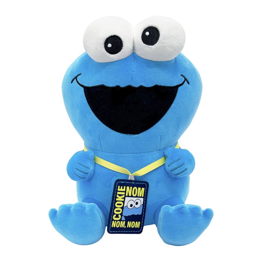 Sesame Street - Cookie Monster w/Badge Super Duper Plush