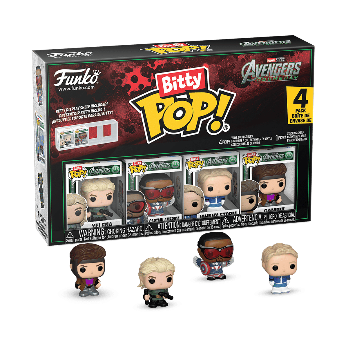 Avengers: Doomsday - Yelena (Bitty Pop! 4-Pack)