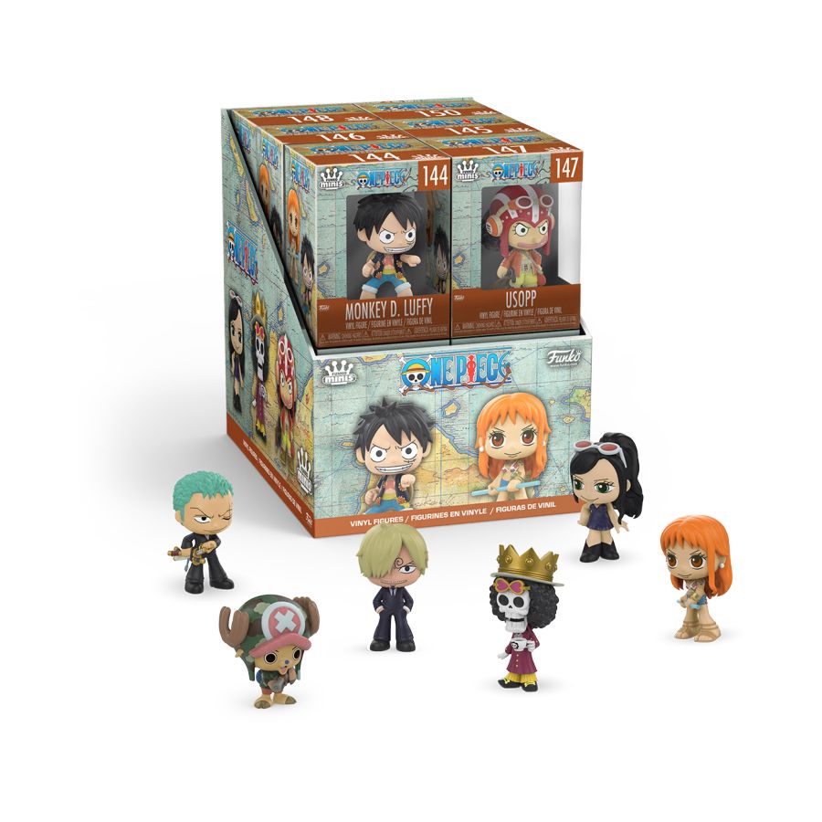 One Piece - Mini Vinyl Figure (Display of 12)