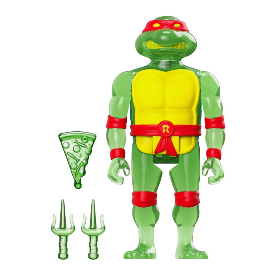 Teenage Mutant Ninja Turtles (TV’87) - Raphael Mutagen Ooze ReAction 3.75″ Action Figure