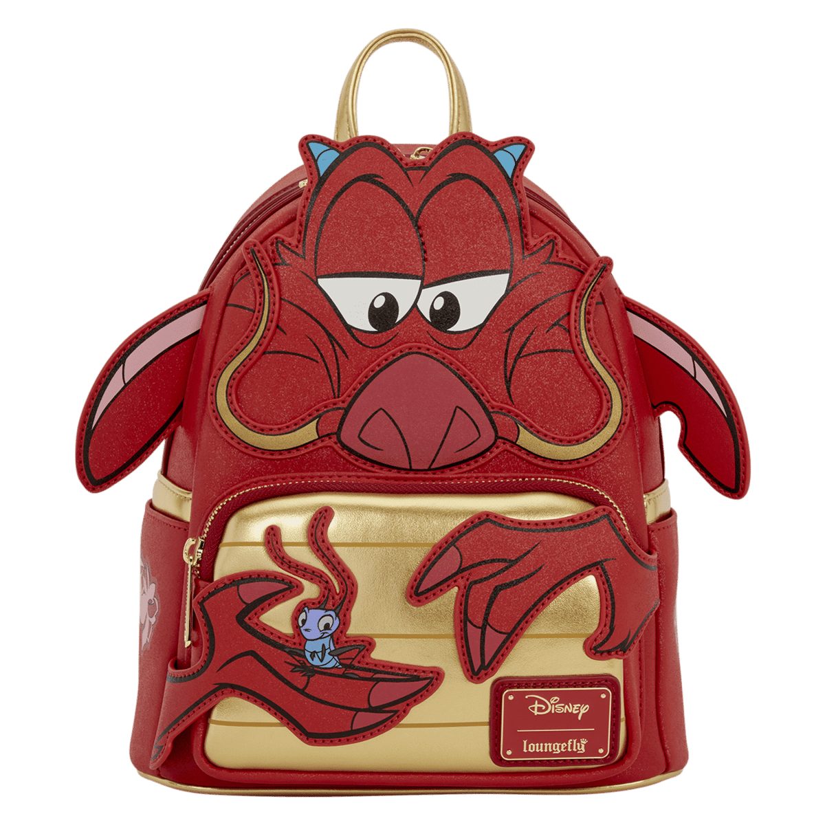 Mulan - Mushu Glitter Cosplay Loungefly Backpack