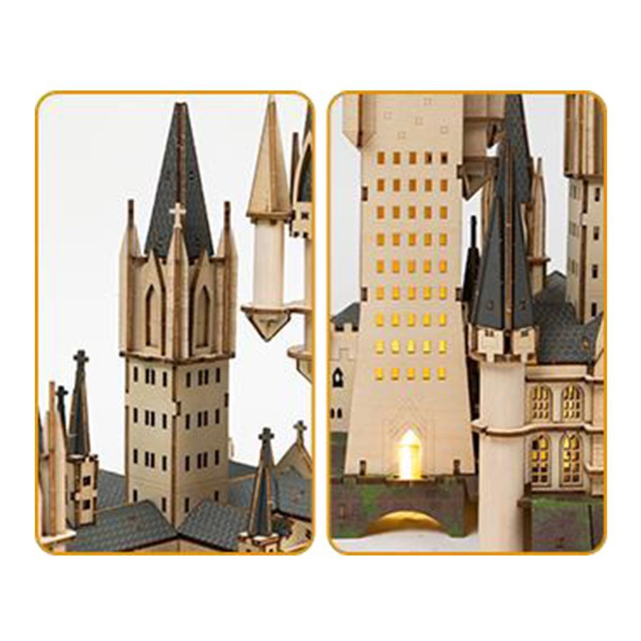 Harry Potter - The Astronomy Tower Wooden Construction Craft Set