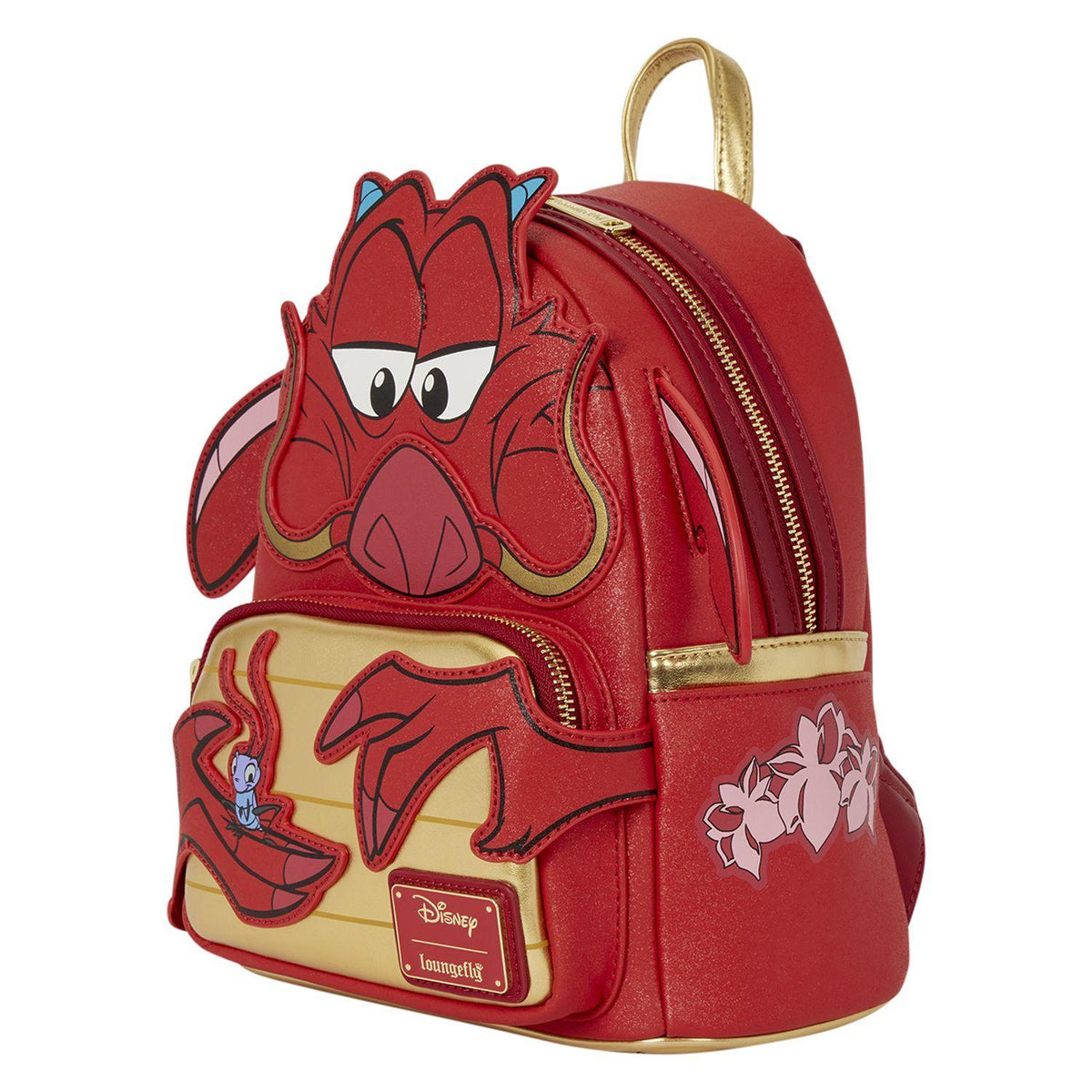 Mulan - Mushu Glitter Cosplay Loungefly Backpack