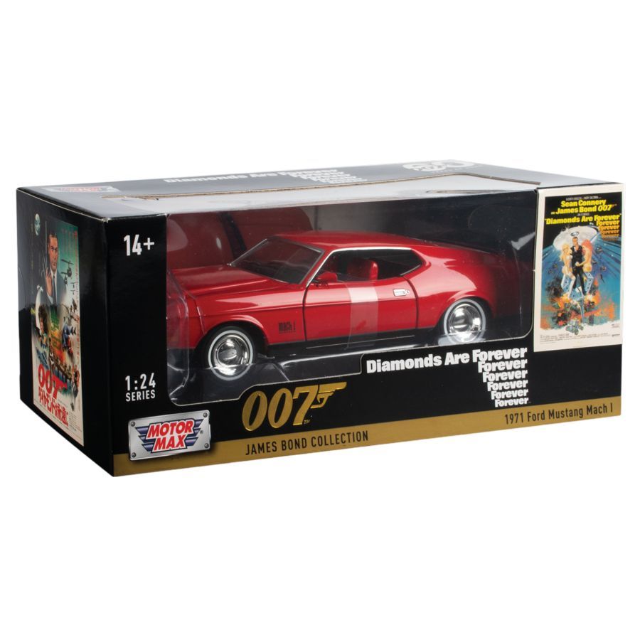 James Bond Collection - 1971 Ford Mustang Mach I 1:24 Scale Diecast Vehicle