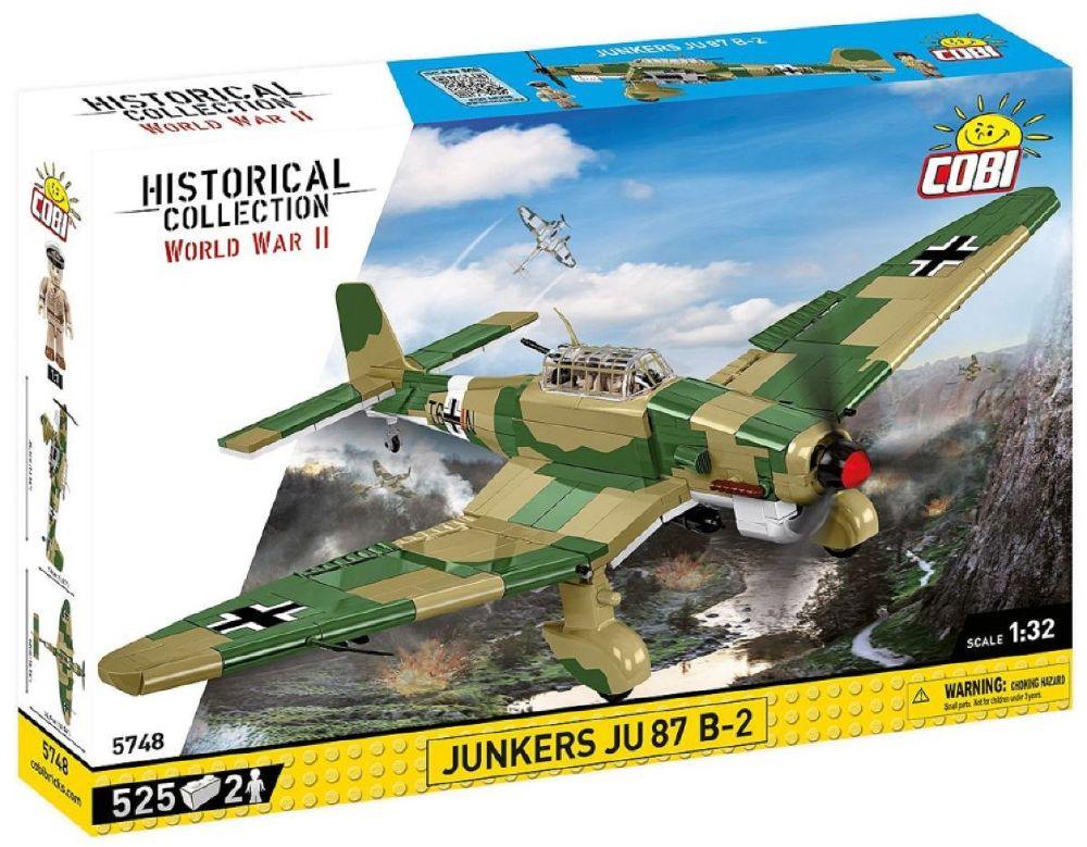 World War 2 - Junkers Ju 87 B-2 Construction Brick Set (525 Pieces)