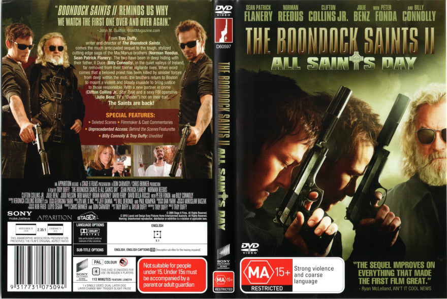Boondock Saints II: All Saints Day DVD