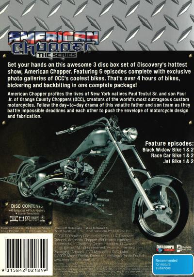 American Chopper: The Series Tool Box 1 (Discovery Channel) DVD
