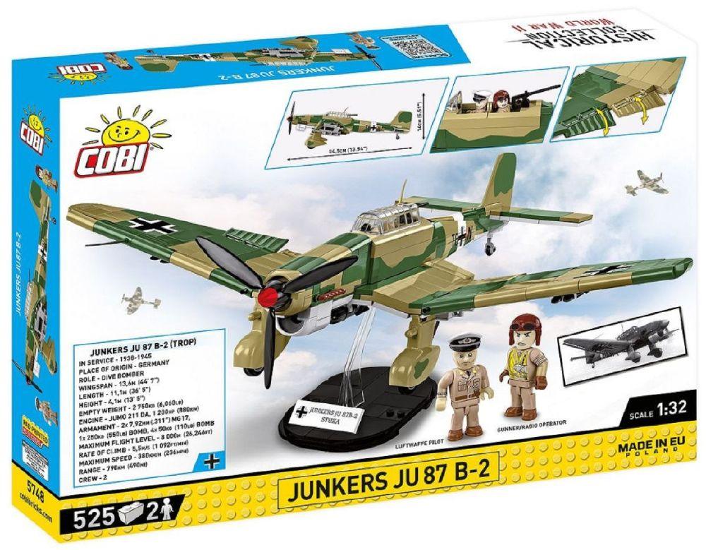 World War 2 - Junkers Ju 87 B-2 Construction Brick Set (525 Pieces)