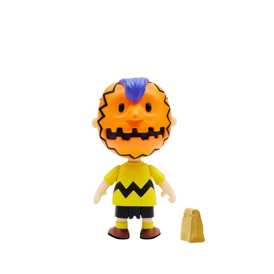 Peanuts - Charlie Brown with Halloween Mask ReAction 3.75″ Action Figure