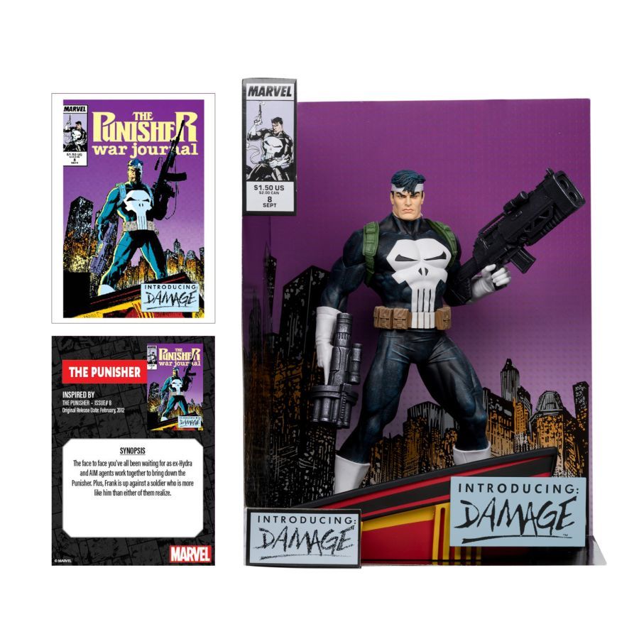 Marvel - The Punisher “War Journal #8” 1:6 Scale Figure