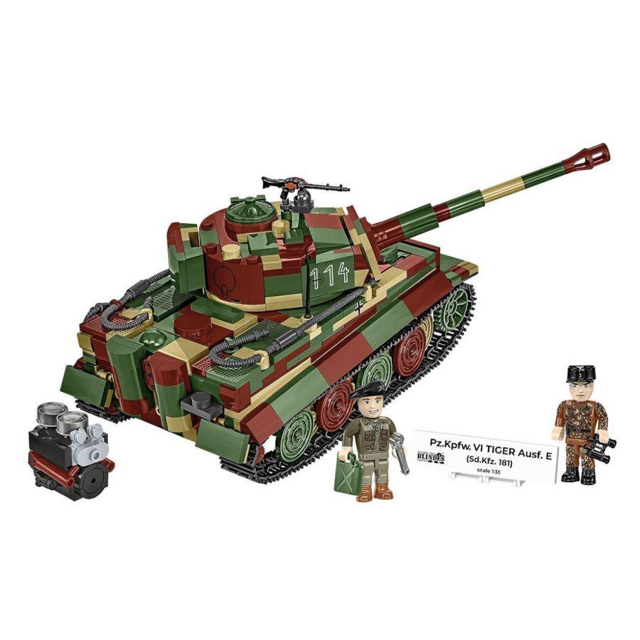 World War 2 - Pz.Kpfw. VI Tiger Ausf.E Construction Brick Set (870 Pieces)