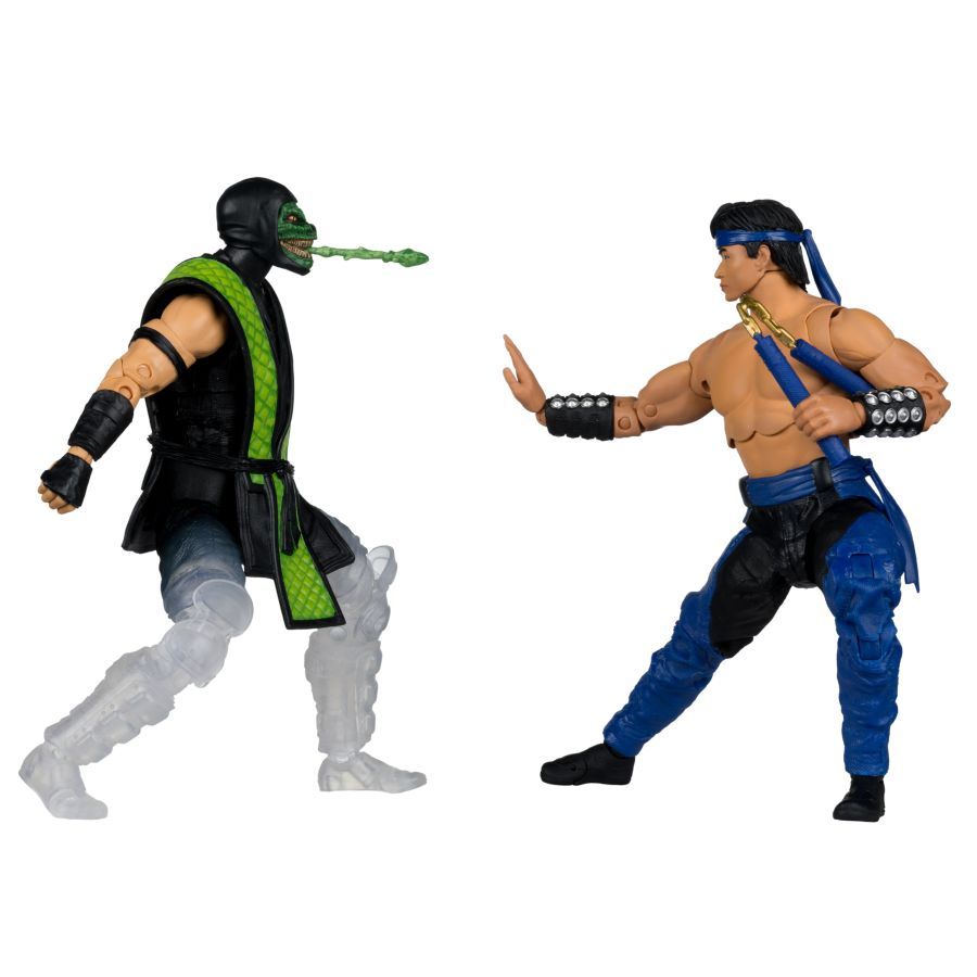 Mortal Kombat: Klassic - Liu Kang Vs Reptile Figures