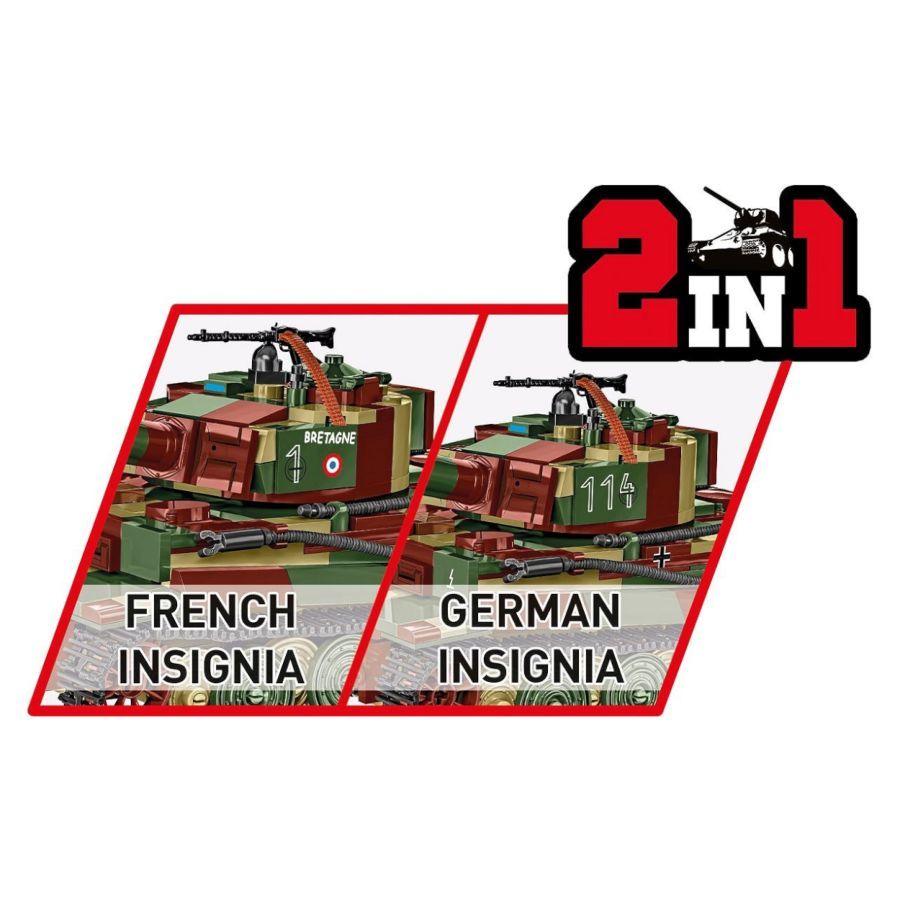 World War 2 - Pz.Kpfw. VI Tiger Ausf.E Construction Brick Set (870 Pieces)