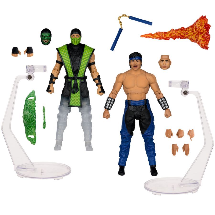 Mortal Kombat: Klassic - Liu Kang Vs Reptile Figures