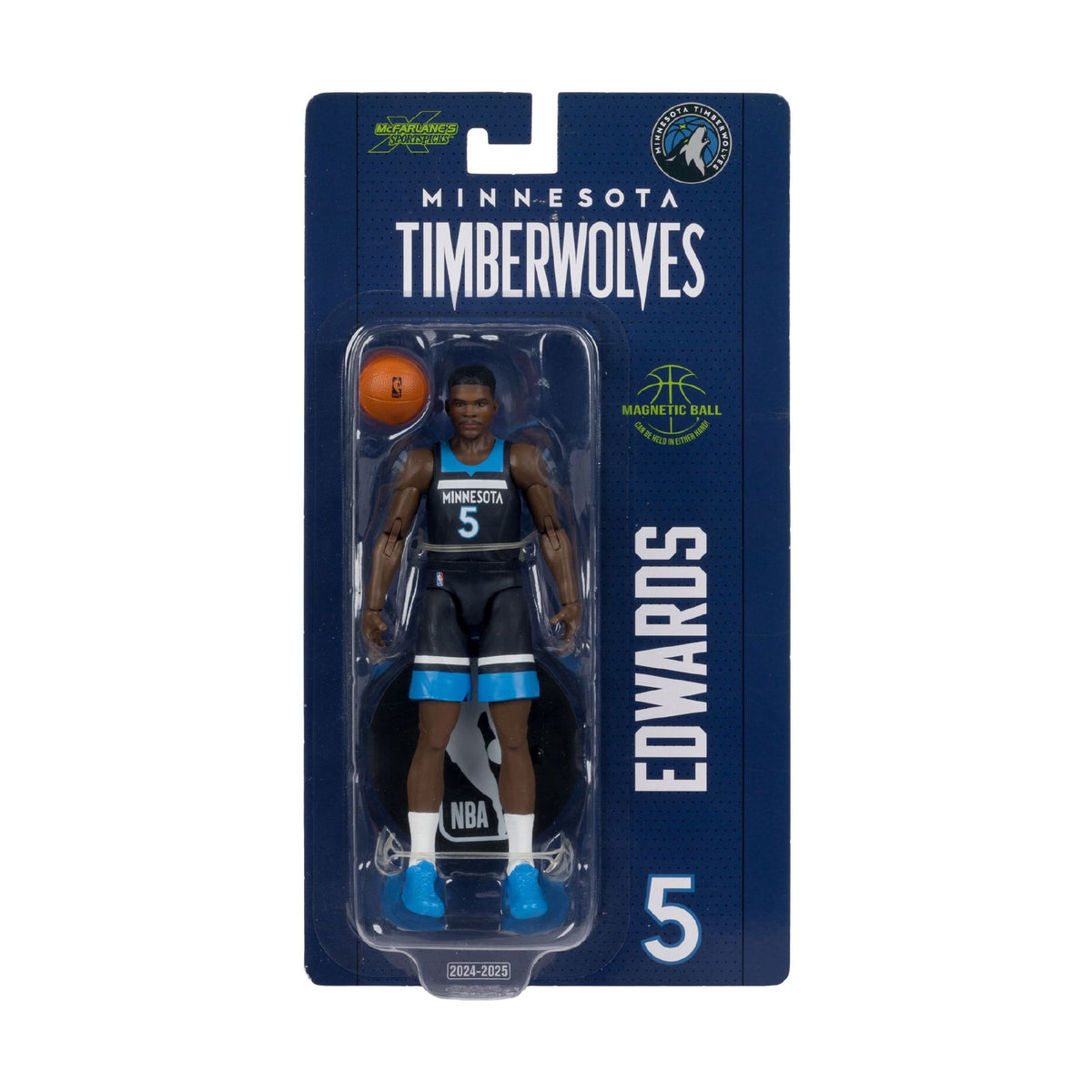 NBA - Anthony Edwards (Minnesota Timberwolves) 6″ Articulated Figure