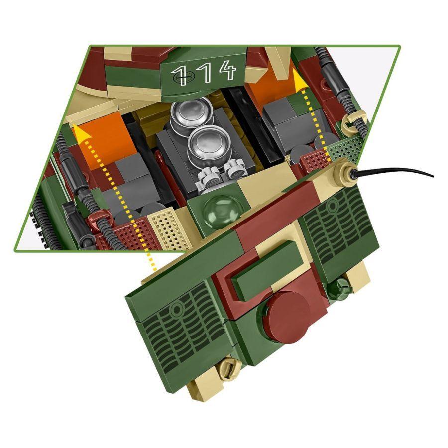 World War 2 - Pz.Kpfw. VI Tiger Ausf.E Construction Brick Set (870 Pieces)