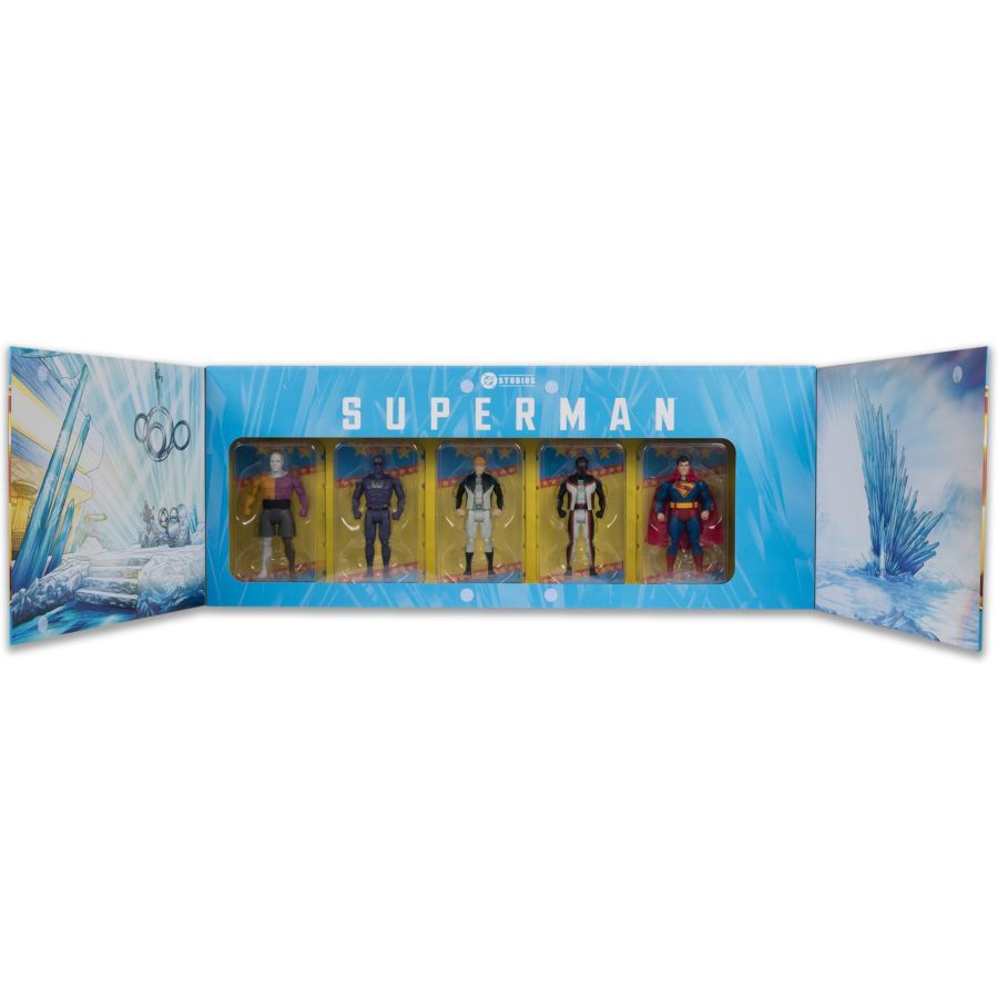 Superman (2025) - Gold Label Super Powers Figure Set 5-Pack