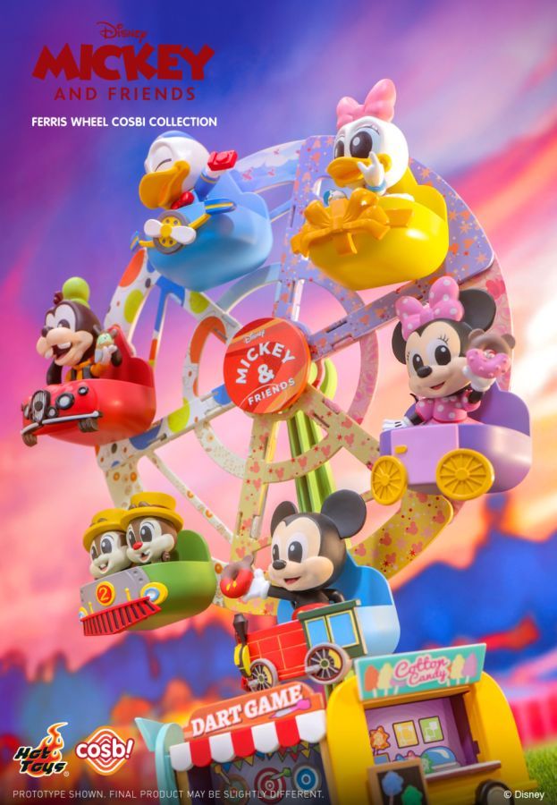 Disney - Ferris Wheel Cosbi Bobble-Head (Display of 6)