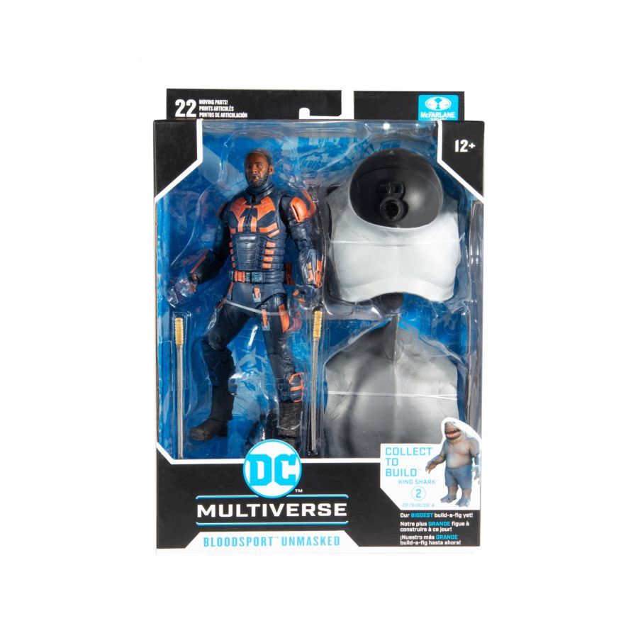 The Suicide Squad - Bloodsport Unmasked 7″ Action Figure
