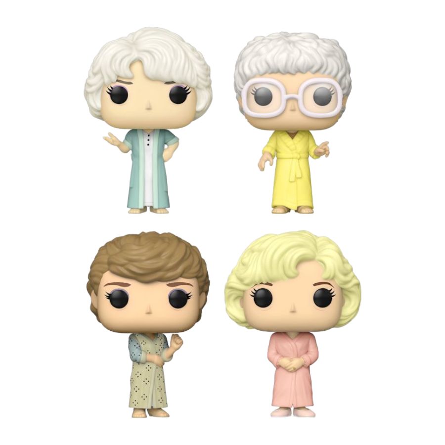 Golden Girls - Golden Girls in Robes (Pop! 4-Pack)