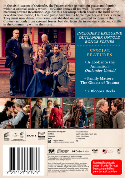 Outlander Season 6 DVD