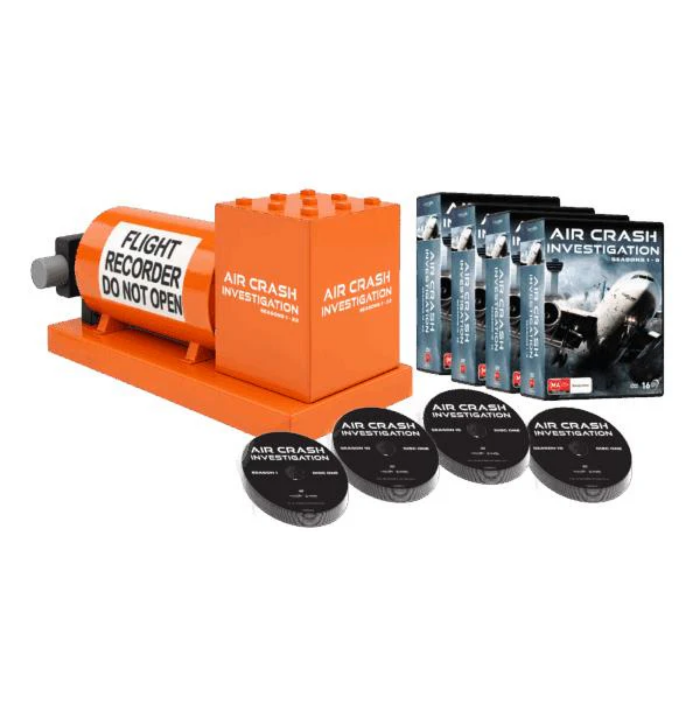 Air Crash Investigation: Seasons 1-23 - Black Box Replica Edition (DVD Box Set)