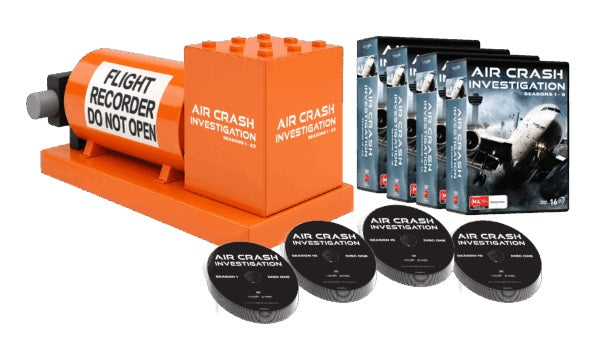 Air Crash Investigation: Seasons 1-23 - Black Box Replica Edition (DVD Box Set)