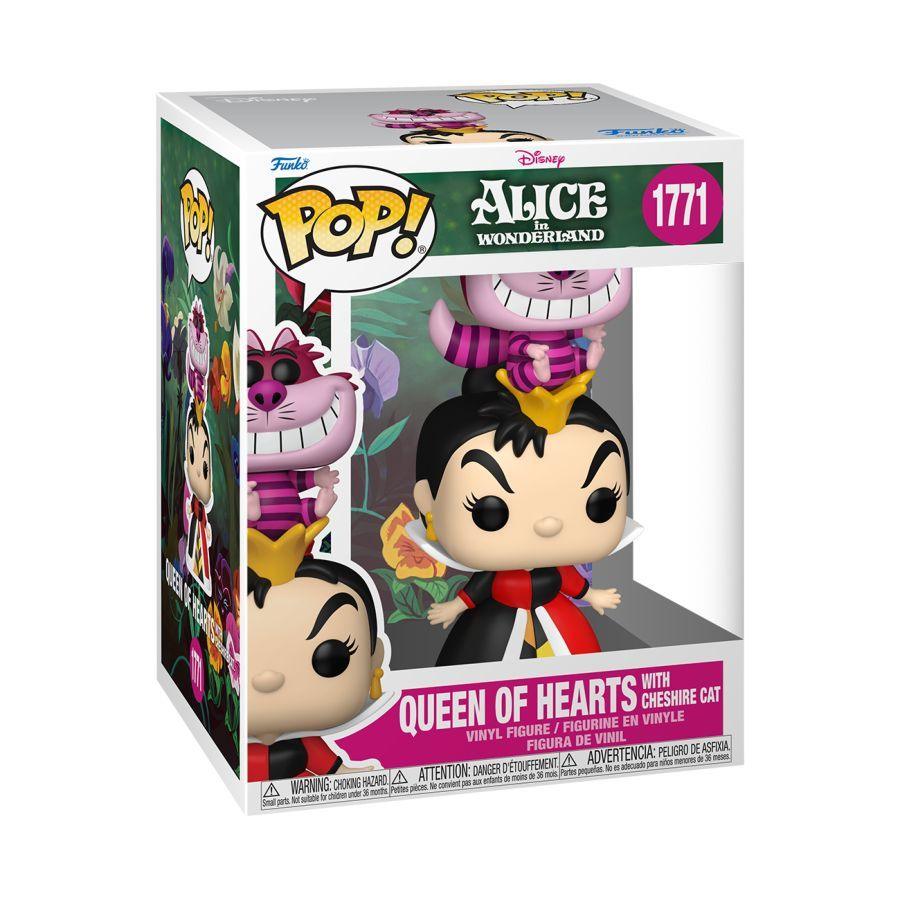 Alice in Wonderland 1951 – Queen of Hearts With Cheshire Cat Premium (Pop! Vinyl)
