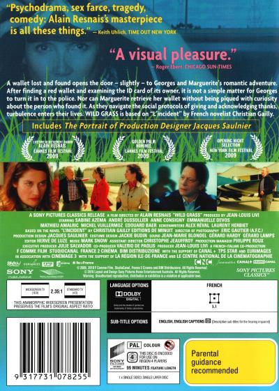 Wild Grass DVD