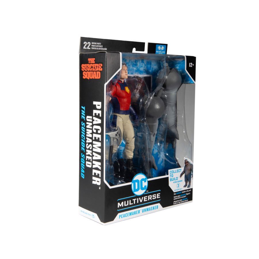The Suicide Squad - Peacemaker Unmasked 7″ Action Figure