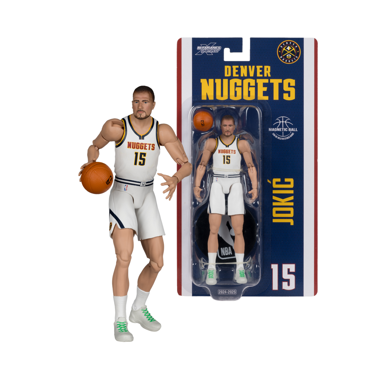 NBA - Nikola Jokic (Denver Nuggets) 6″ Articulated Figure