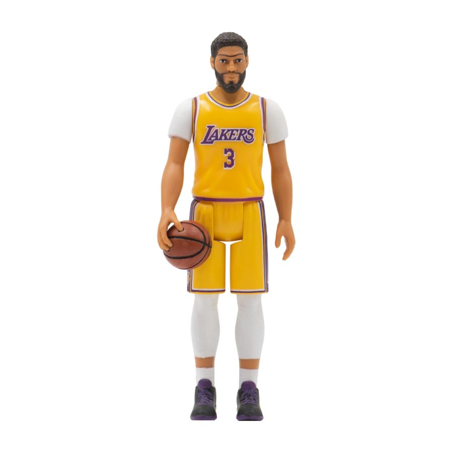 NBA - Anthony Davis Los Angeles Lakers Supersports ReAction 3.75″ Action Figure